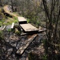 A bridge through the Long Trail at Parvin State Park in Pittsgrove. Staff photo/Cody Glenn / Source: The Daily Journal