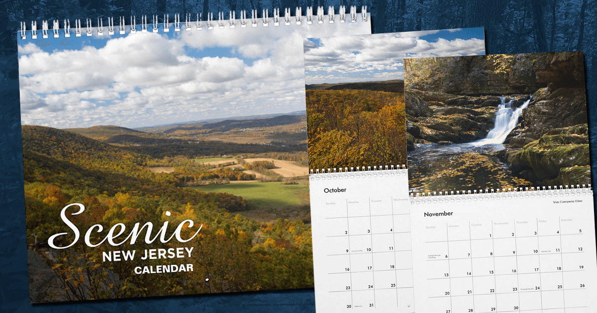 Scenic New Jersey Calendar