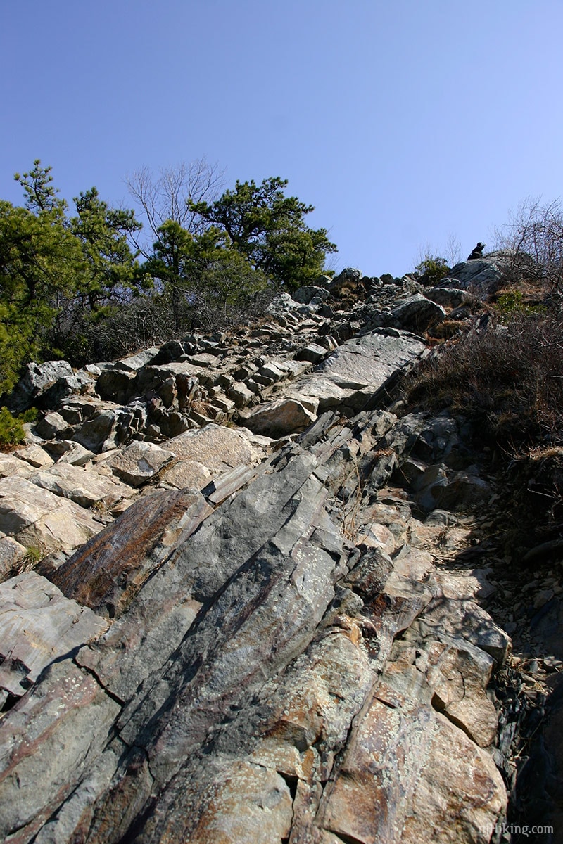 Water Gap Mt. Tammany, Fire Road, Sunfish Pond, Dunnfield Creek
