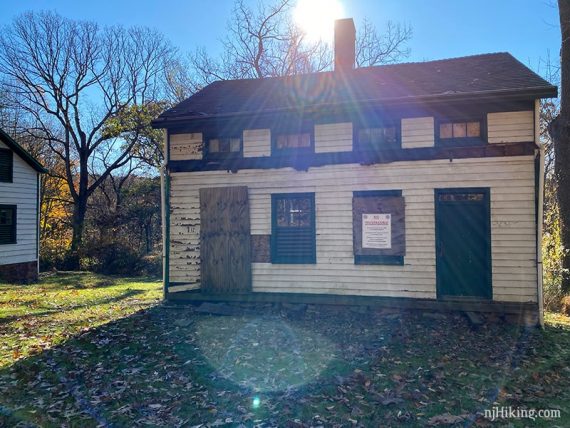 Old building in the village of Feltville.