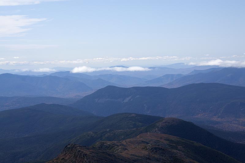 Expansive view from Mt Washington on a clear day.