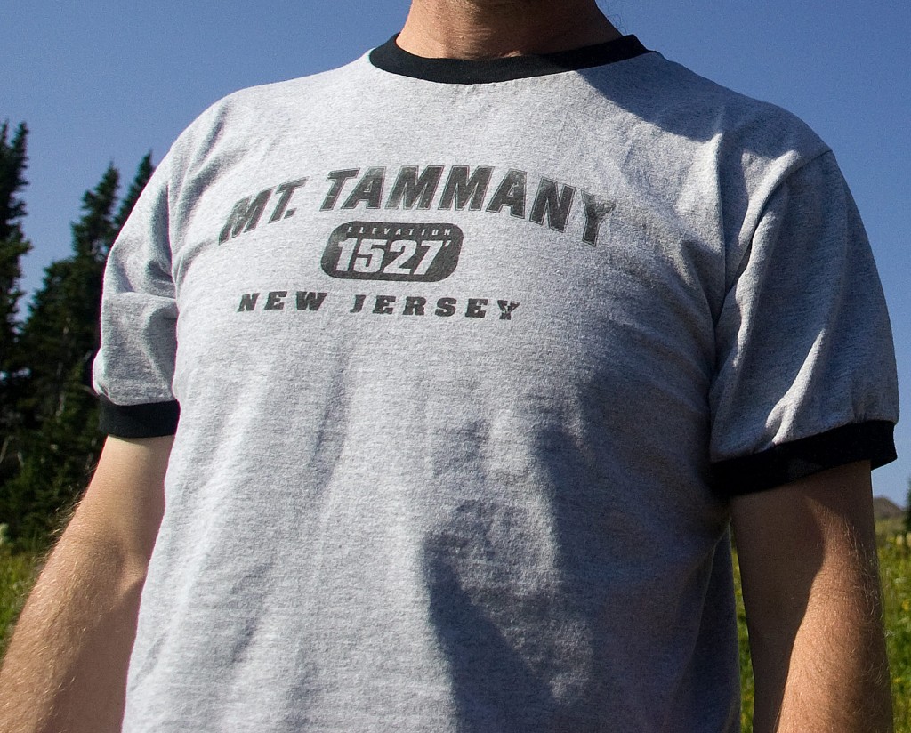 Mt. Tammany T-shirt.