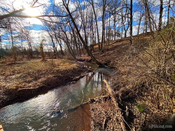 Six Mile Run stream