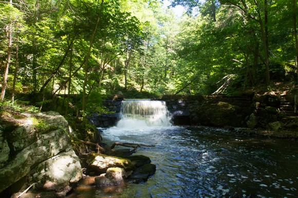 Dam at Kay's Cottage.