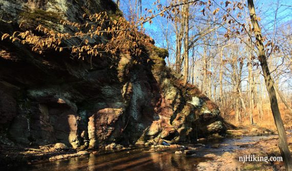 Bunker Hill cliff