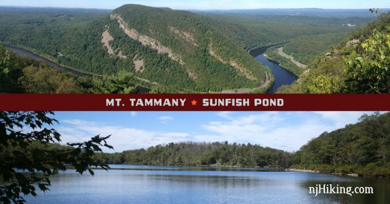 Mt. Tammany and Sunfish Pond.