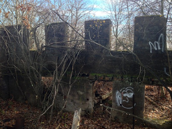 Remains of ORAK building.