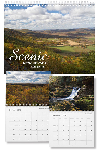 Scenic New Jersey Calendar.