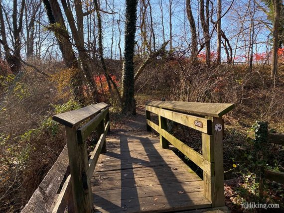 Tatum Park wooden bridge.