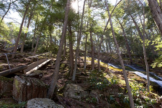 Buttermilk Falls.