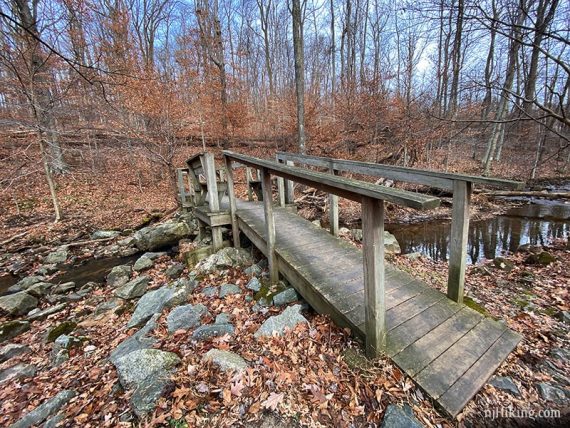 Footbridge over Merrill Creek