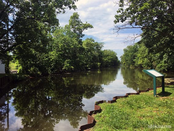 10 Mile Lock, looking south