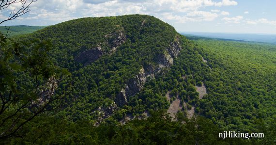 View of Mt. Tammany from Mt. Minsi.