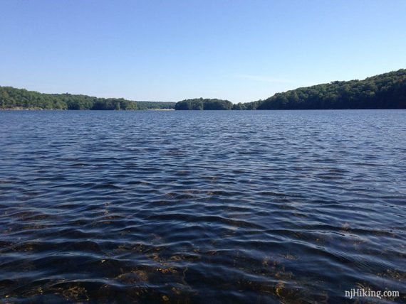 Kayking Wawayanda Lake.