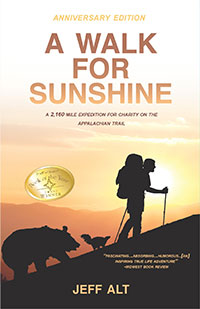 A Walk for Sunshine book cover.