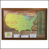 National Parks Push Pin Map