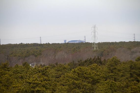 Hindenburg hangar in the distance.