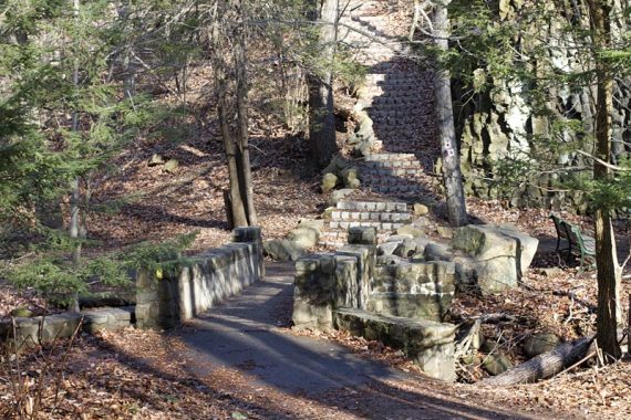 Bridge at Hemlock Falls