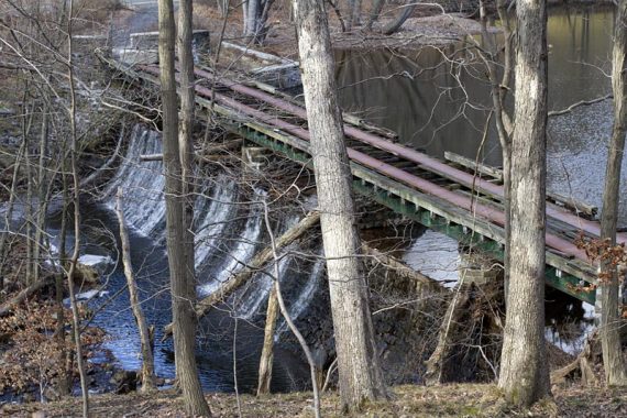 Dam on Rahway Trail