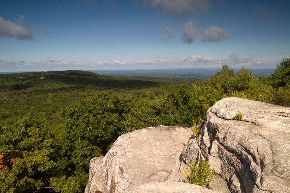 View on the way up Sam's Point.