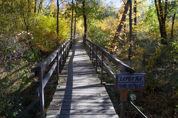 Lovers Bridge.