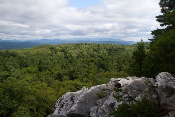 Views along the Northeast trail.