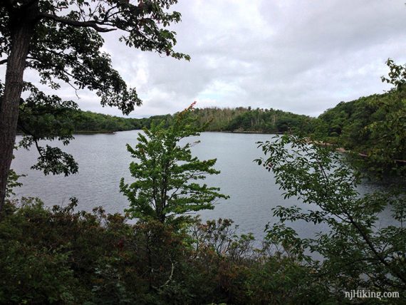 View of Sunfish Pond from the Turquoise trail