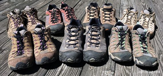 high cut hiking boots