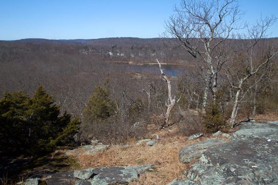 View of Butler Reservoir from WHITE