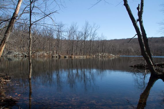 Butler Reservoir at the YELLOW trail