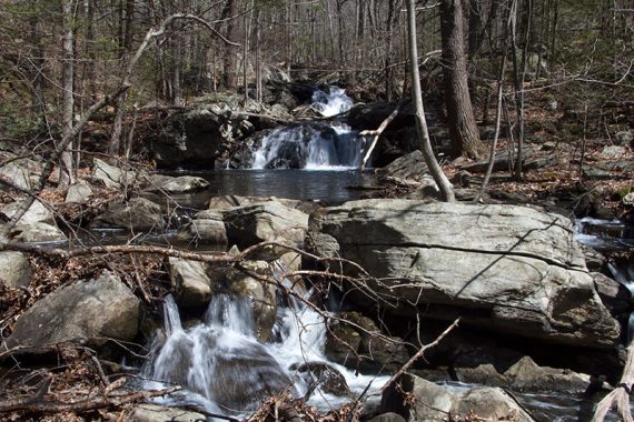 Waterfall on Apshawa Brook.