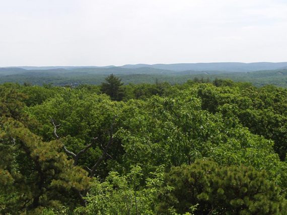 More views to the east - many viewpoints along the way