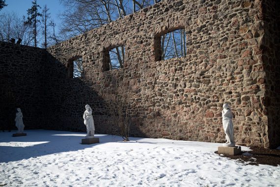 Hay Barn sculptures.