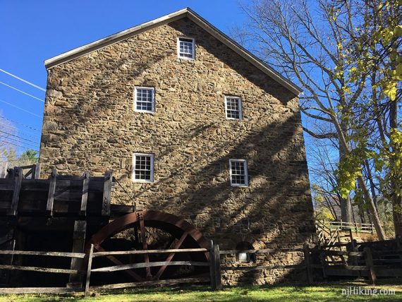 Cooper Mill stone building.