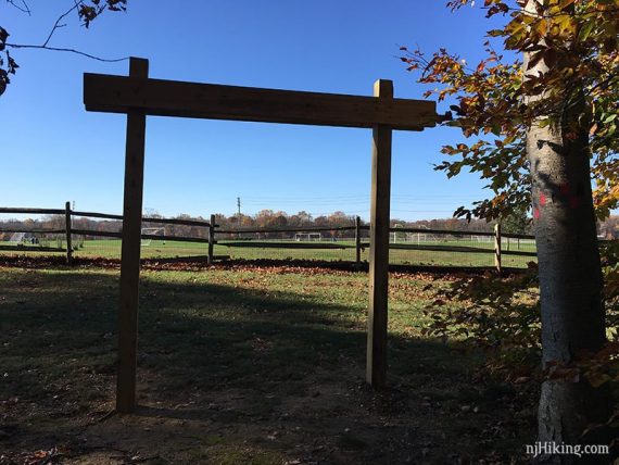 RED (Hoffman Station) comes out to behind the soccer fields.