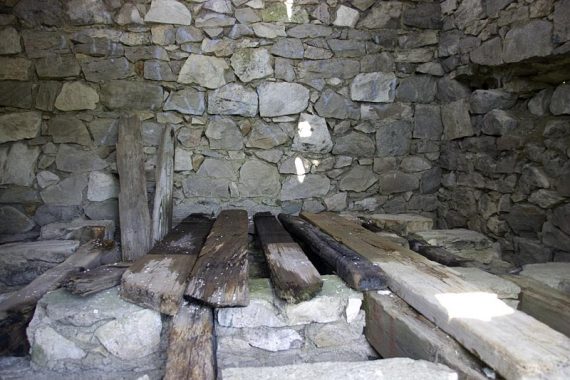 Castle water tower - inside