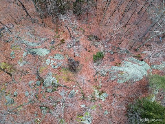 Above the ruins at Bear Swamp Lake