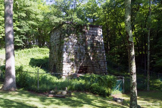 Old iron furnace at Wawayanda 