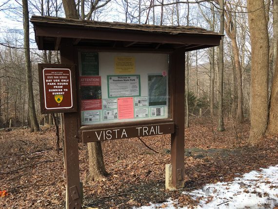 Vista Trail sign