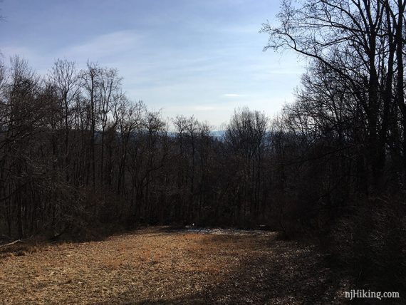 View at the end of Solar System Trail