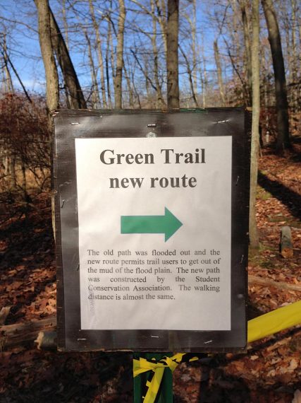 New section of the GREEN trail