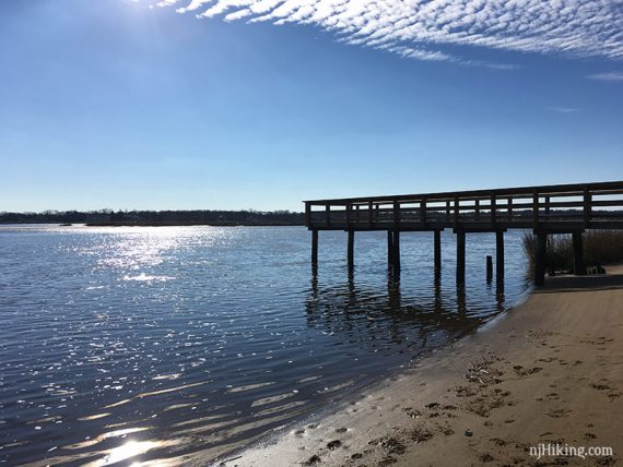 Black Fish Cove pier.