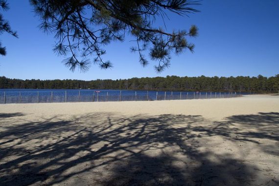 Lake Absegami beach.