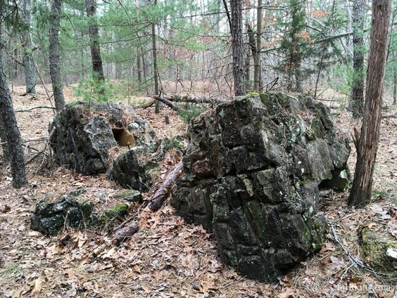 Remains of the CCC camp