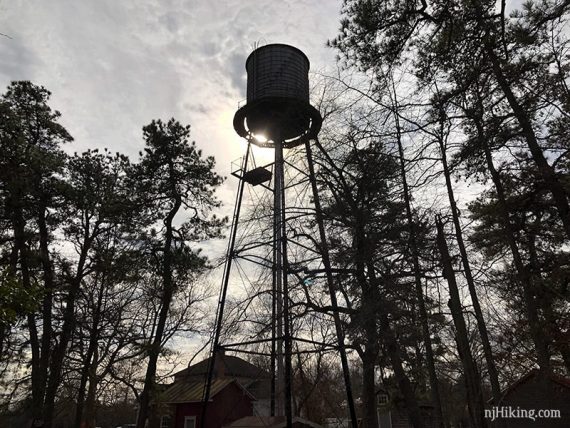 Village water tower