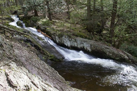 Waterfall called The Tea Cup.