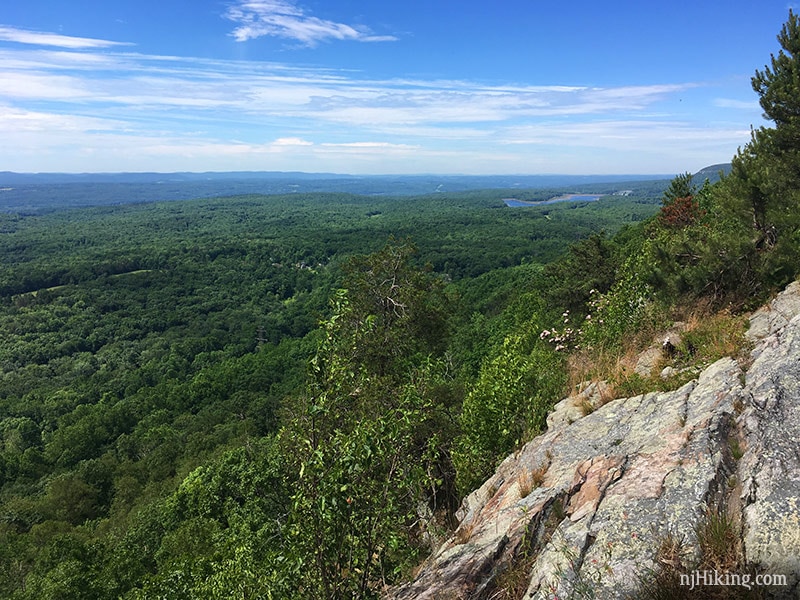 View from the Appalachian Trail over New Jersey