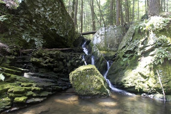 Waterfall at RED/YELLOW junction