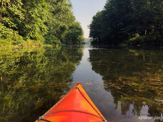 Kayaking Splitrock Reservoir.