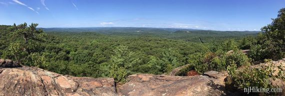 Panorama from Seven Hills trail
